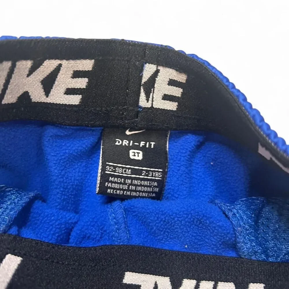 Nike Blue and Navy Joggers‎ 3T